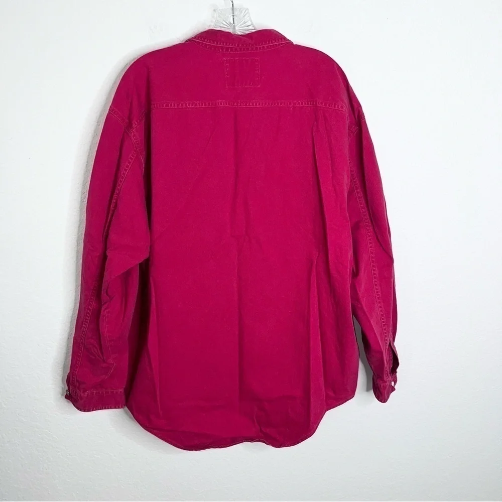 Levi’s Shirt Men XL Red Tab Button Down Western Cowboy 90s Classic Long Sleeve